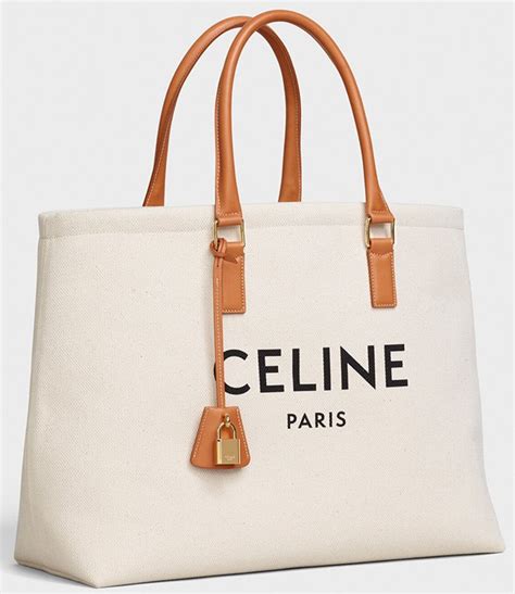 celine bag tan and black|celine canvas bag.